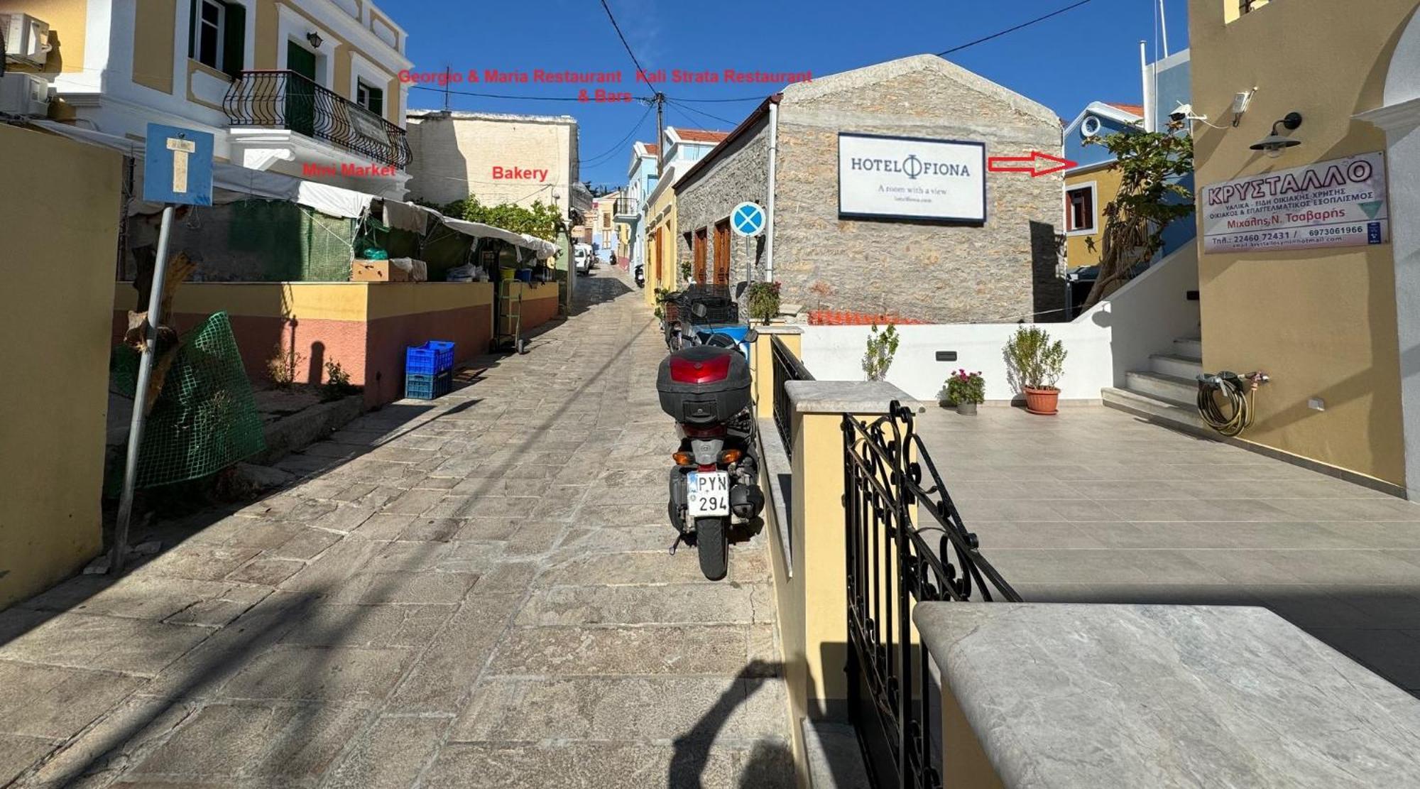 Hotel Fiona Symi Exterior foto